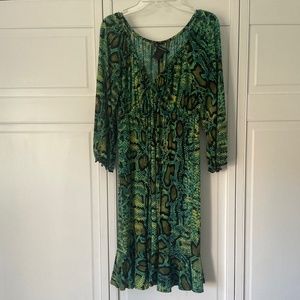 INC Animal Print Dress